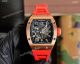 Replica Richard Mille RM010 AG TI Men Watches Titanium & Green Rubber Strap (6)_th.jpg